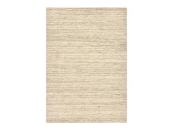 Alfombra De Salón-Alfombra de lana UNI tejida a mano 40x60 cm natural Pure Beige