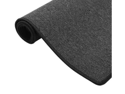 New Alfombra de pasillo antracita 50x150 cm Gris