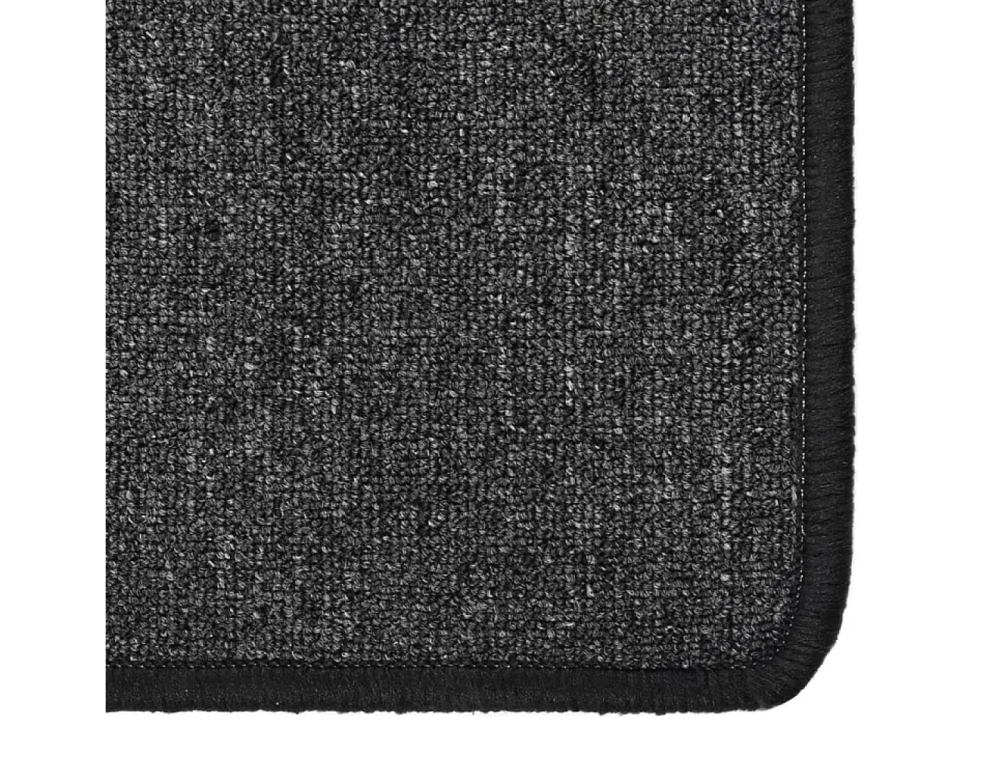 Alfombra de pasillo antracita 50x200 cm Gris Clearance