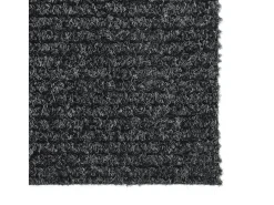 Best Alfombra de pasillo atrapa suciedad 100x500 cm antracita ES48437 Gris antracita