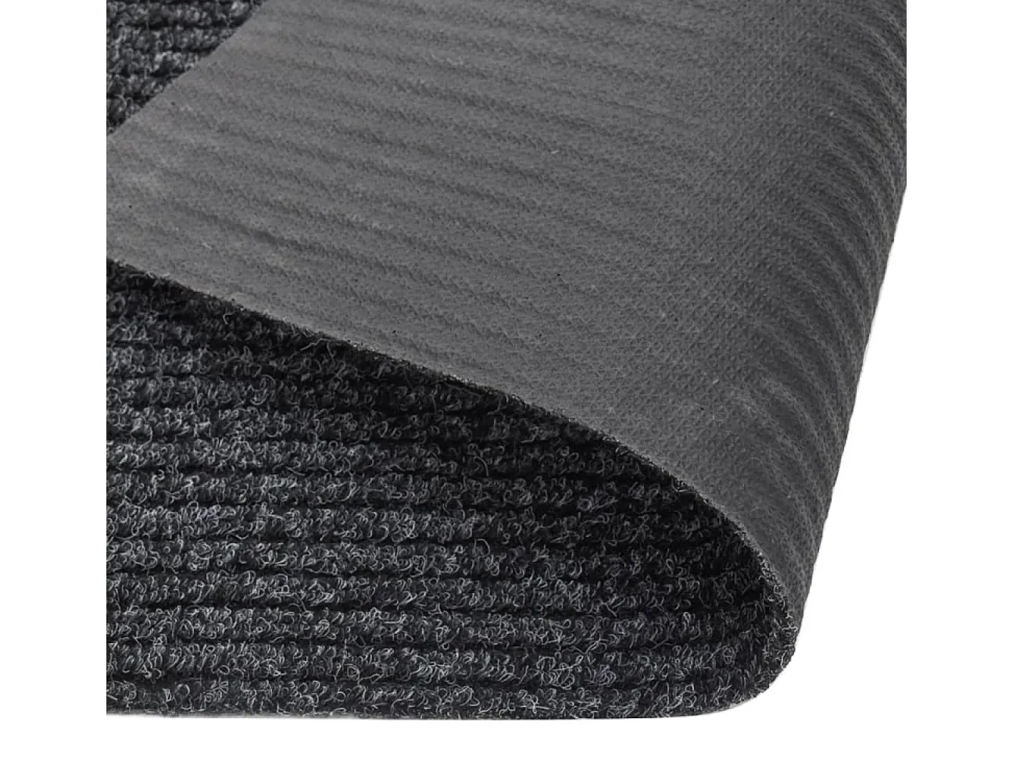 Alfombra de pasillo atrapa suciedad 100x350 cm ES24648 Gris antracita Sale