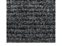 Alfombra De Salón-Alfombra de pasillo atrapa suciedad 100x200 cm ES39294 Gris antracita