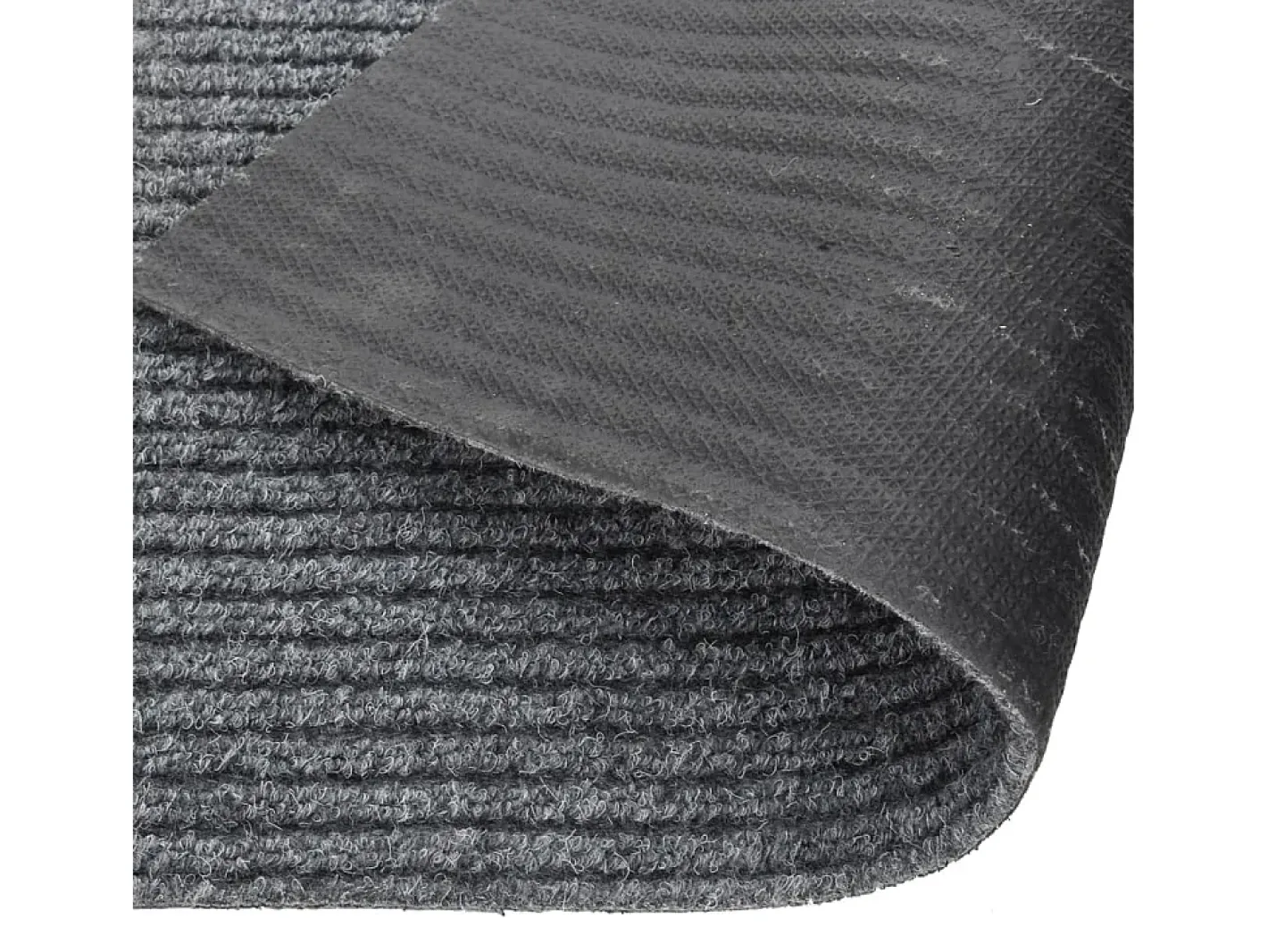 Clicnbuy Alfombra de pasillo atrapa suciedad 100x400 cm Gris Clearance