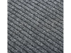 Clicnbuy Alfombra de pasillo atrapa suciedad 100x400 cm Gris Clearance