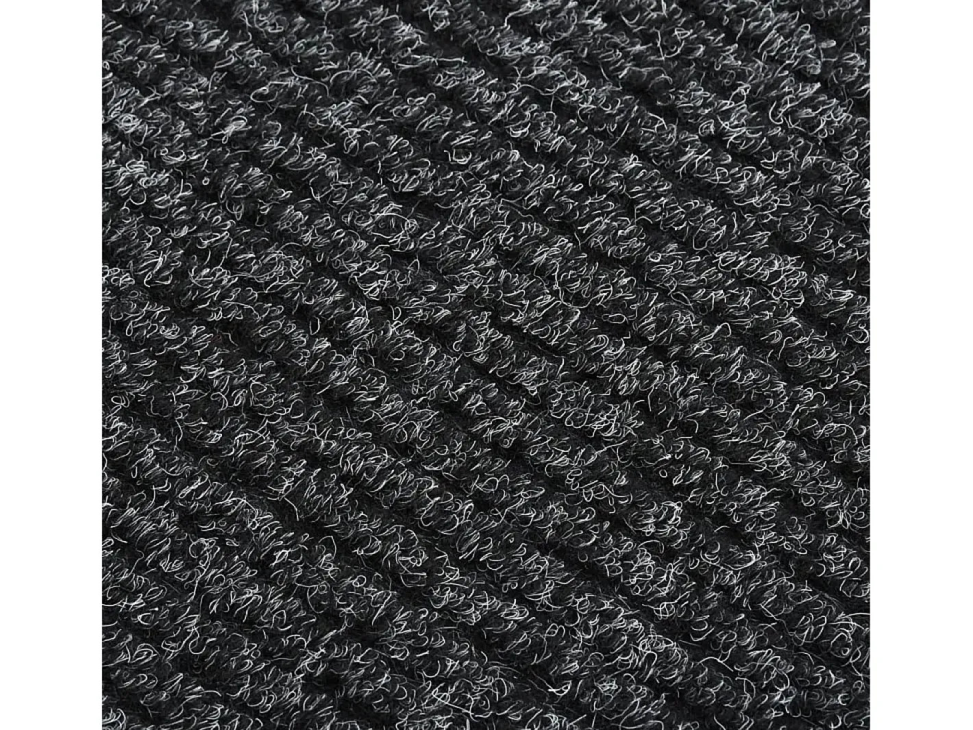Clicnbuy Alfombra de pasillo atrapa suciedad 100x200 cm Gris antracita