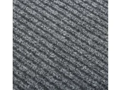Alfombra de pasillo atrapa suciedad 100x200 cm ES82802 Gris