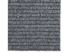 Alfombra de pasillo atrapa suciedad 100x200 cm ES82802 Gris