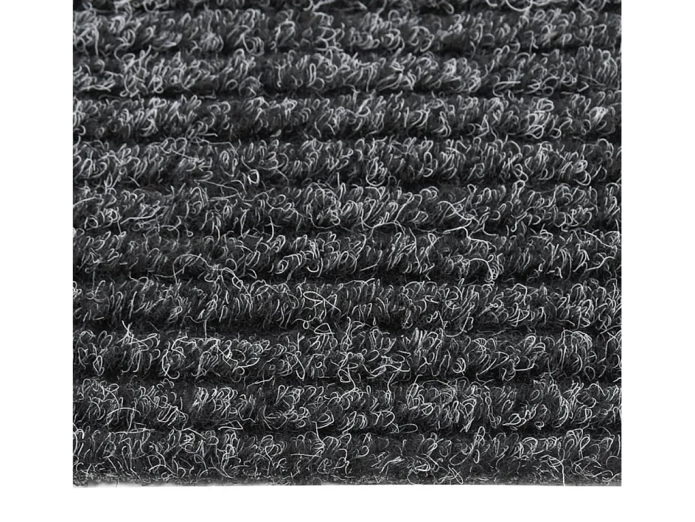 Clicnbuy Alfombra de pasillo atrapa suciedad 100x450 cm Gris antracita