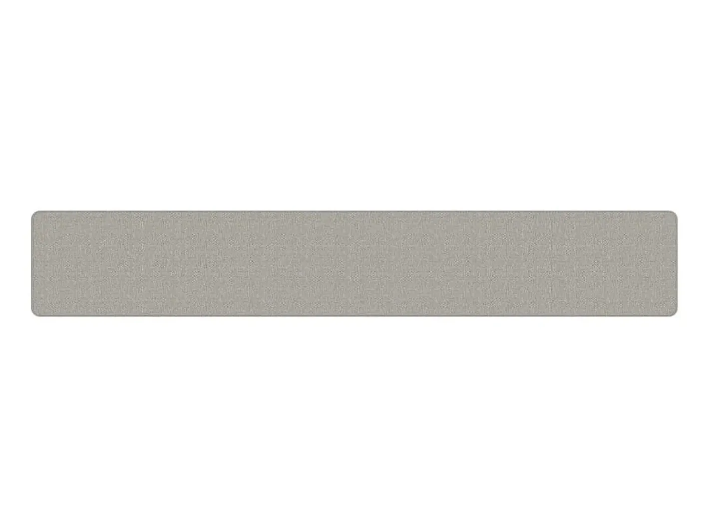 Alfombra de pasillo con aspecto de sisal gris taupe 50x300 cm ES565939 Topo Best