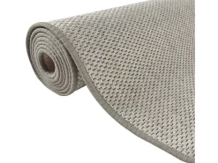 Alfombra de pasillo con aspecto de sisal gris taupe 50x300 cm ES565939 Topo Best