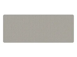 Clicnbuy Alfombra De Pasillo-Alfombra de pasillo con aspecto de sisal gris taupe 80x200 cm Topo