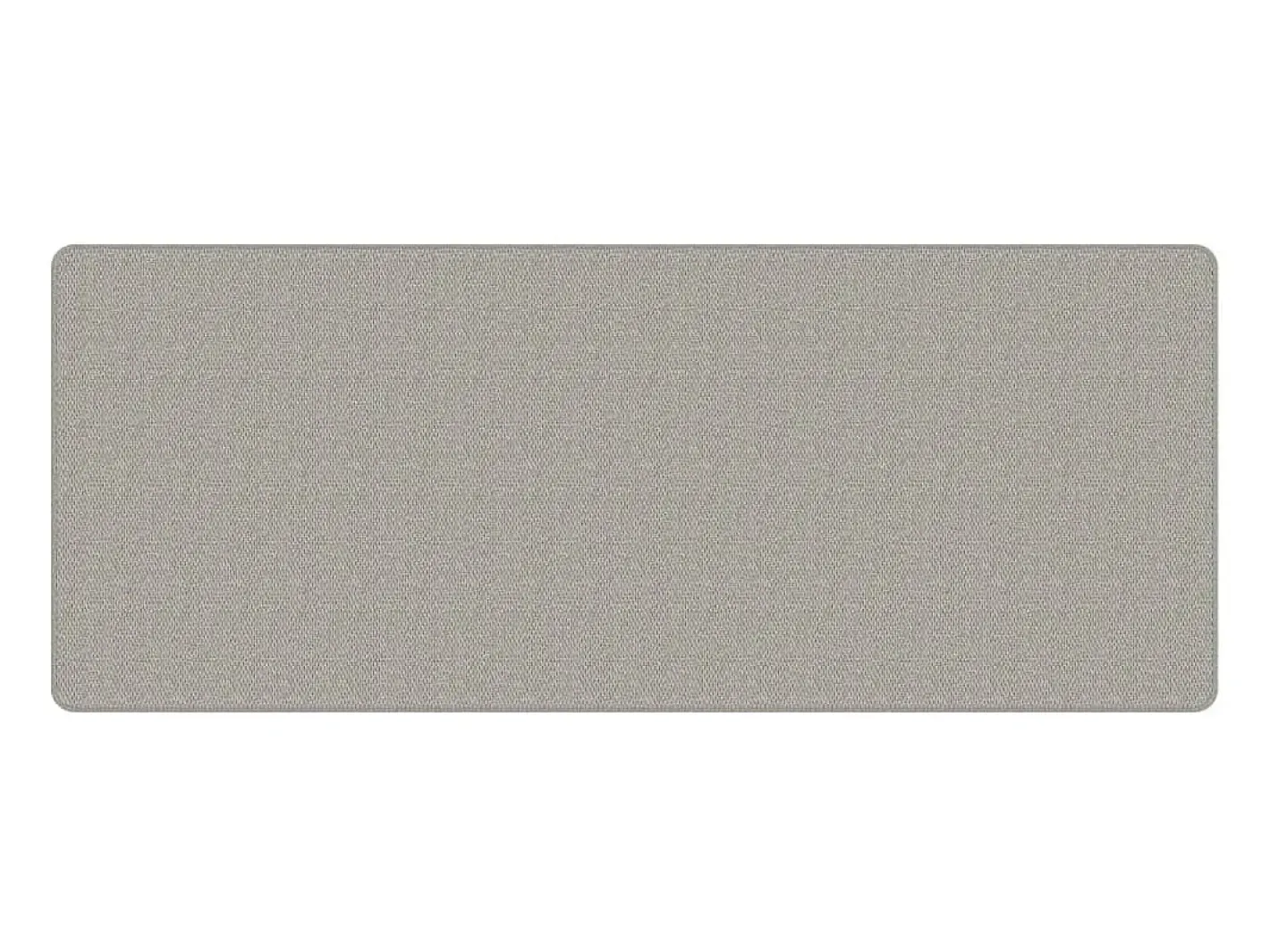 Clicnbuy Alfombra De Pasillo-Alfombra de pasillo con aspecto de sisal gris taupe 80x200 cm Topo