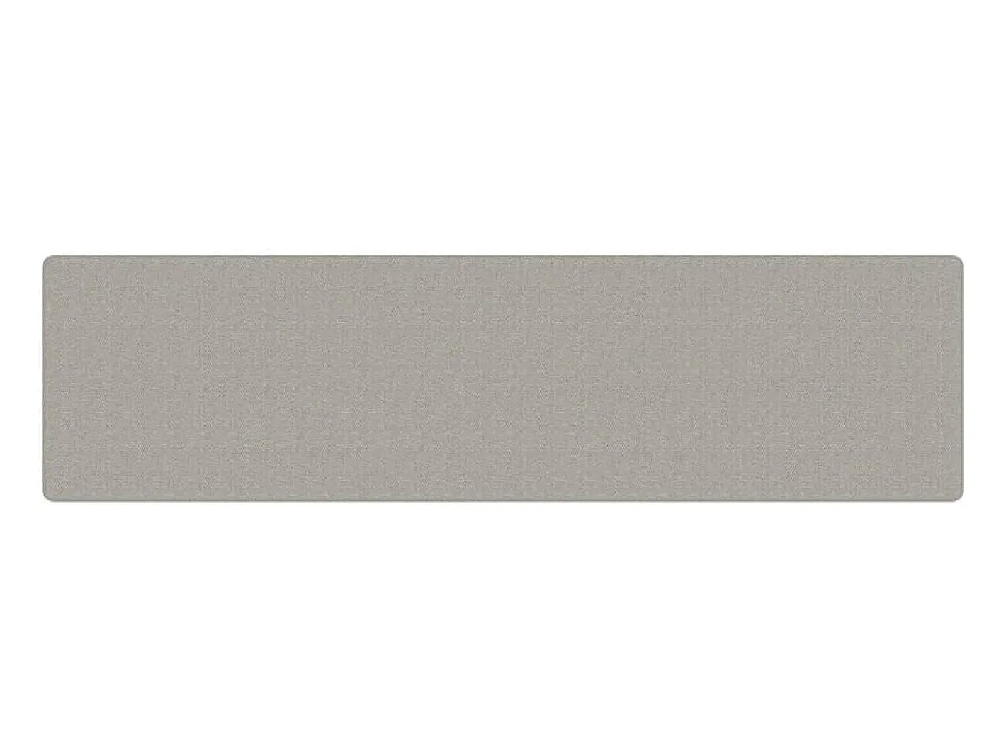Alfombra de pasillo con aspecto de sisal gris taupe 80x300 cm ES965828 Topo