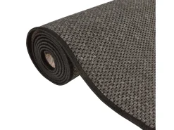 Alfombra De Pasillo-Alfombra de pasillo con aspecto sisal 50x250 cm ES337119 Gris antracita