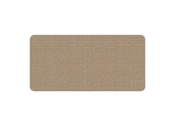 Alfombra De Pasillo-Alfombra de pasillo con aspecto de sisal color arena 50x100 cm ES757691 Marru00f3n