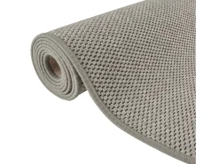 Discount Alfombra de pasillo con aspecto de sisal plateada 80x300 cm ES115321 Plateado