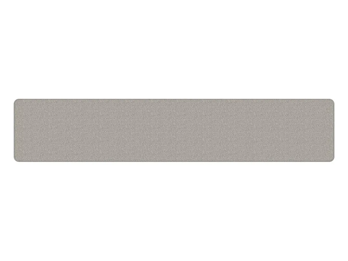 Clicnbuy Alfombra De Pasillo-Alfombra de pasillo con aspecto de sisal gris taupe 50x250 cm Topo