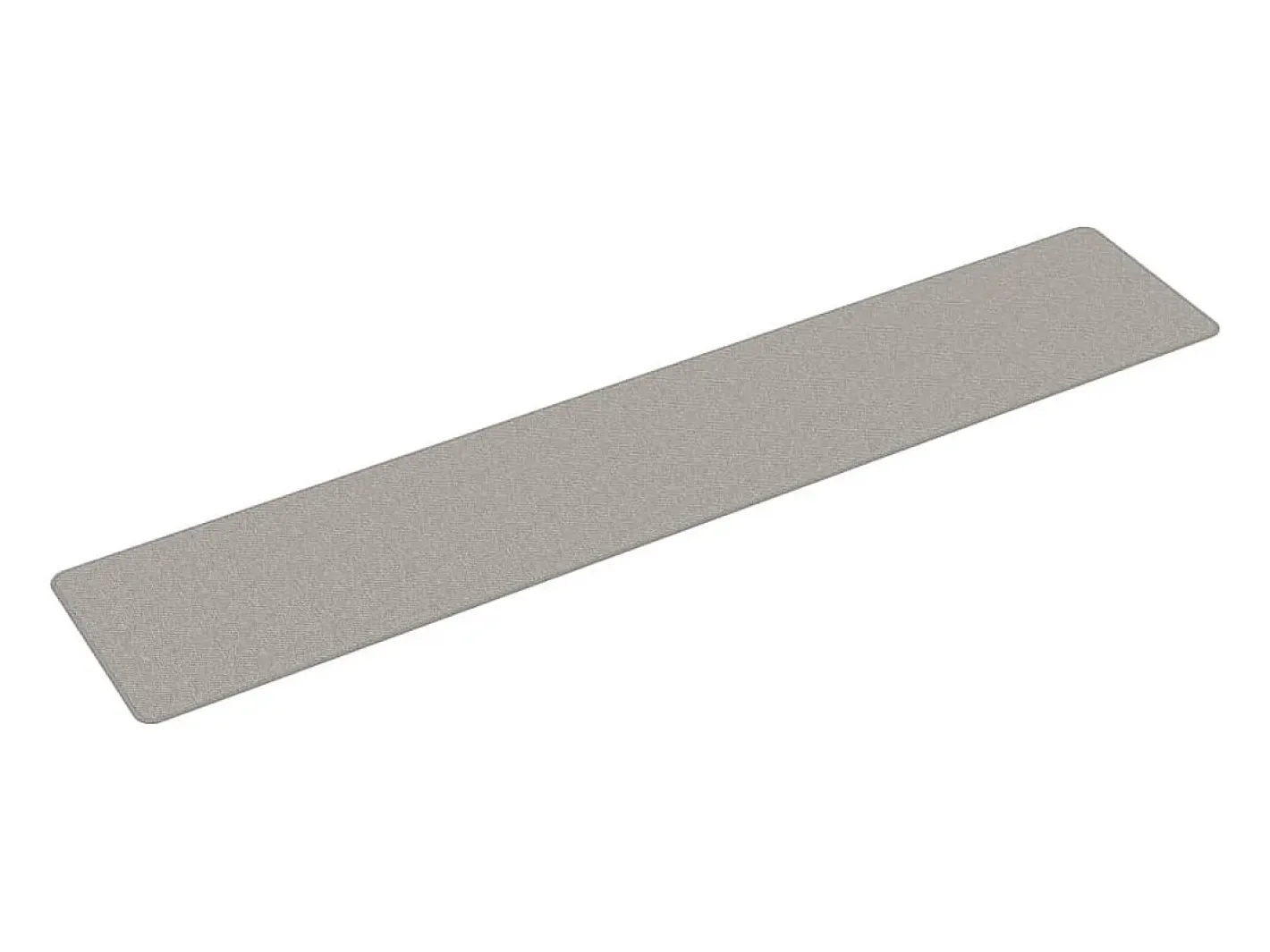 Clicnbuy Alfombra De Pasillo-Alfombra de pasillo con aspecto de sisal gris taupe 50x250 cm Topo
