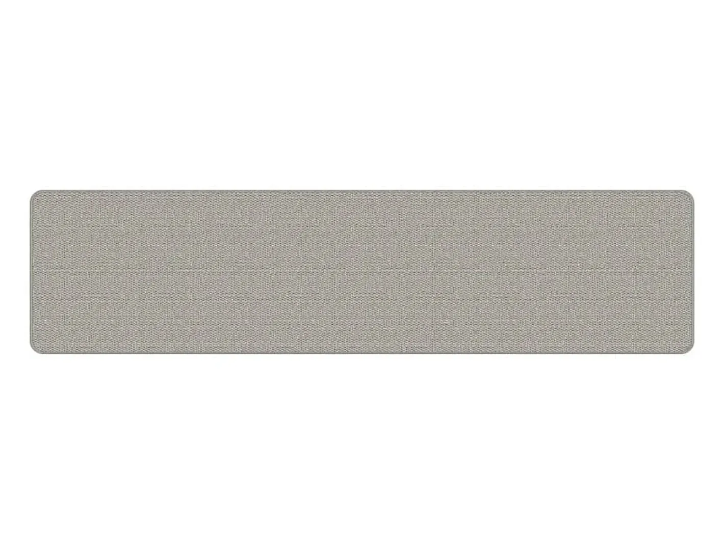 Clicnbuy Alfombra de pasillo con aspecto de sisal gris taupe 50x200 cm Topo Hot