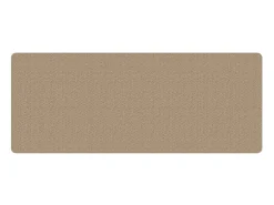 Alfombra de pasillo efecto sisal arena 80x200 cm Marru00f3n New