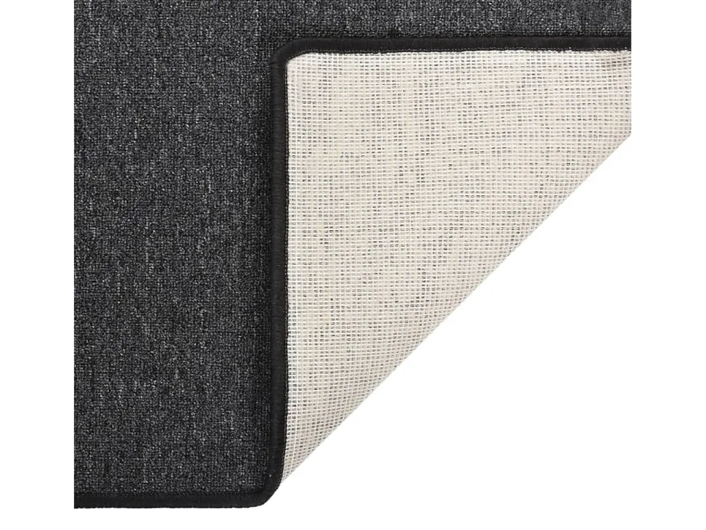 Clicnbuy Alfombra de pasillo 80x150 cm Gris antracita