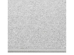 Clearance Alfombra de pasillo claro 80x400 cm Gris