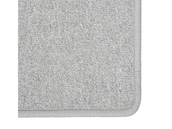 Clicnbuy Alfombra de pasillo claro 80x200 cm Gris New