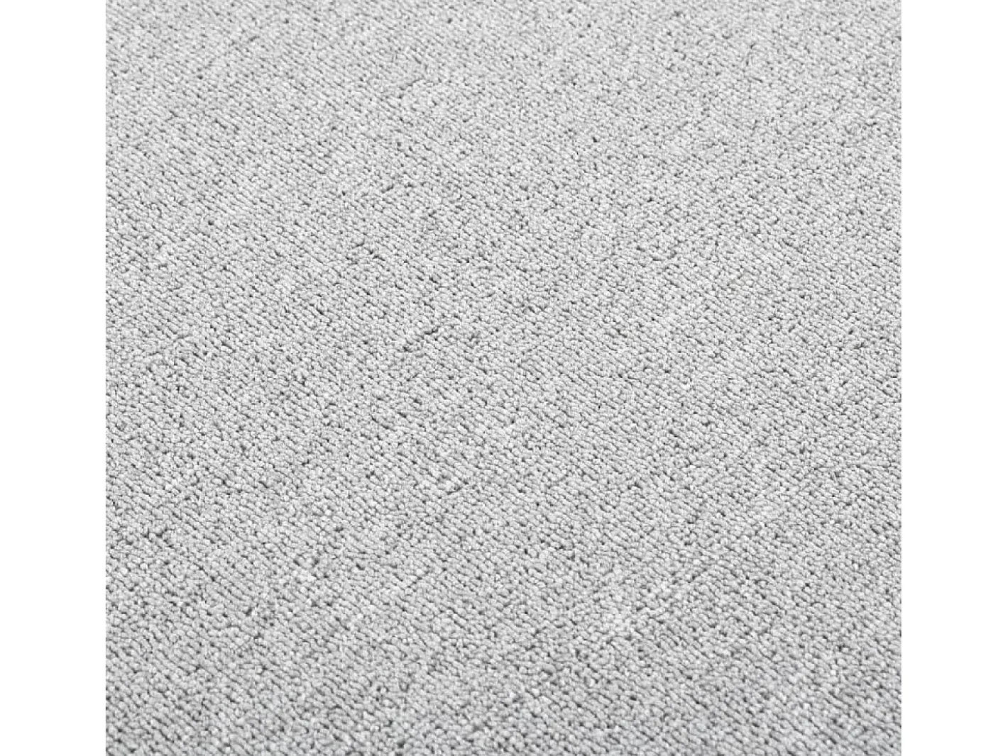 Clicnbuy Alfombra de pasillo claro 50x250 cm Gris Best