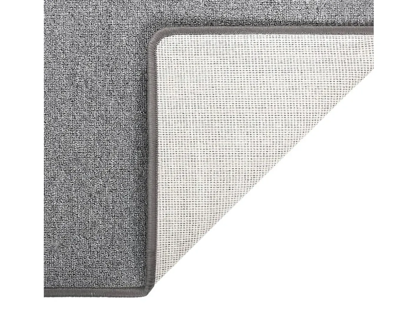 Alfombra de pasillo oscuro 80x300 cm ES219672 Gris Best