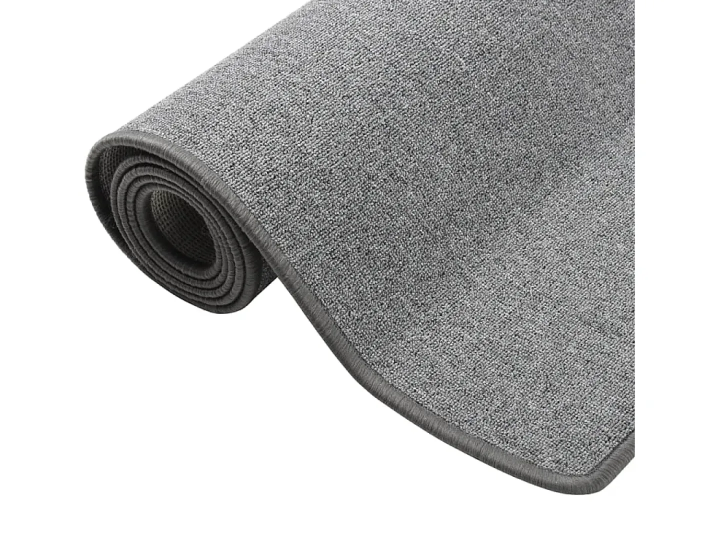 Alfombra de pasillo oscuro 80x300 cm ES219672 Gris Best