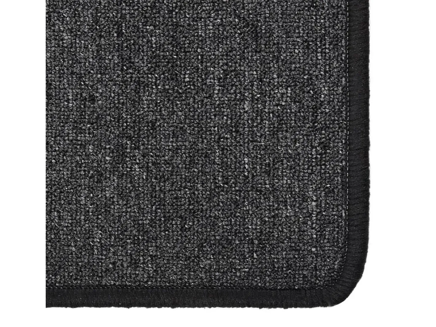 Outlet Alfombra de pasillo 80x400 cm ES329227 Gris antracita