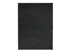 Alfombra de pelo corto OVIEDO negra 240x340 cm Negro Discount