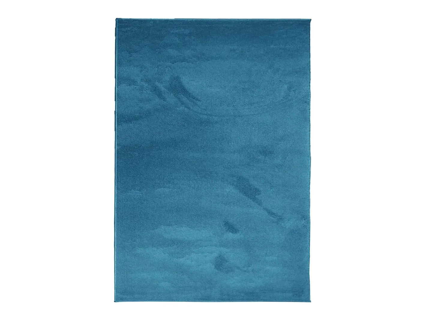 New Alfombra de pelo corto OVIEDO turquesa 140x200 cm Azul