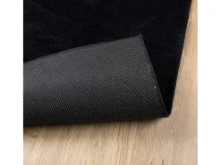 Best Alfombra de pelo corto OVIEDO negra 160x230 cm Negro