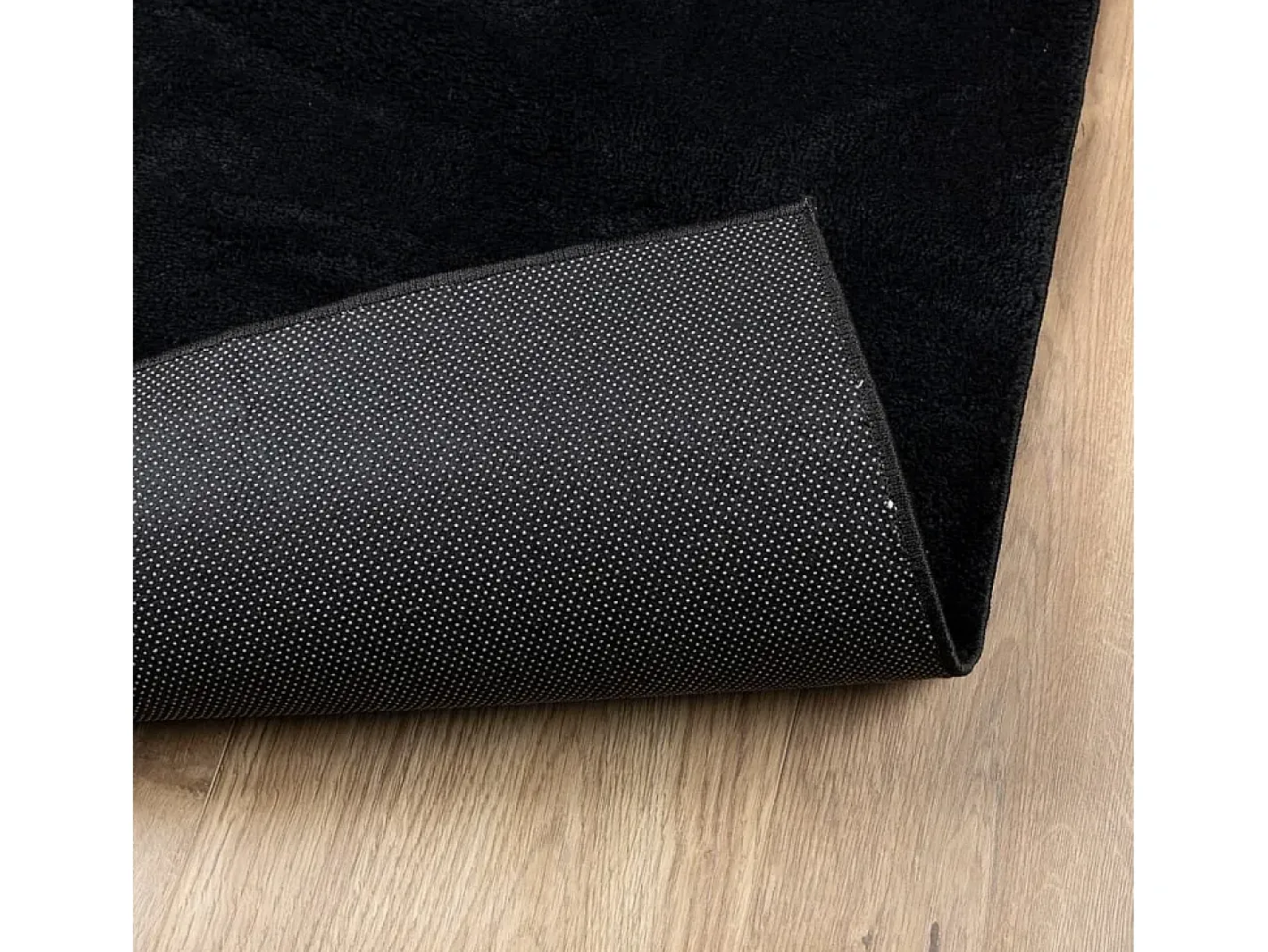 Best Alfombra de pelo corto OVIEDO negra 160x230 cm Negro