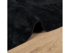 Best Alfombra de pelo corto OVIEDO negra 160x230 cm Negro