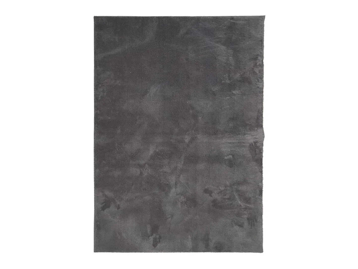 Outlet Alfombra de pelo corto suave lavable HUARTE antracita 240x340cm ES22369 Gris antracita