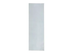 Alfombra De Salón-Alfombra de pelo corto suave lavable HUARTE 80x250 cm ES13648 Azul