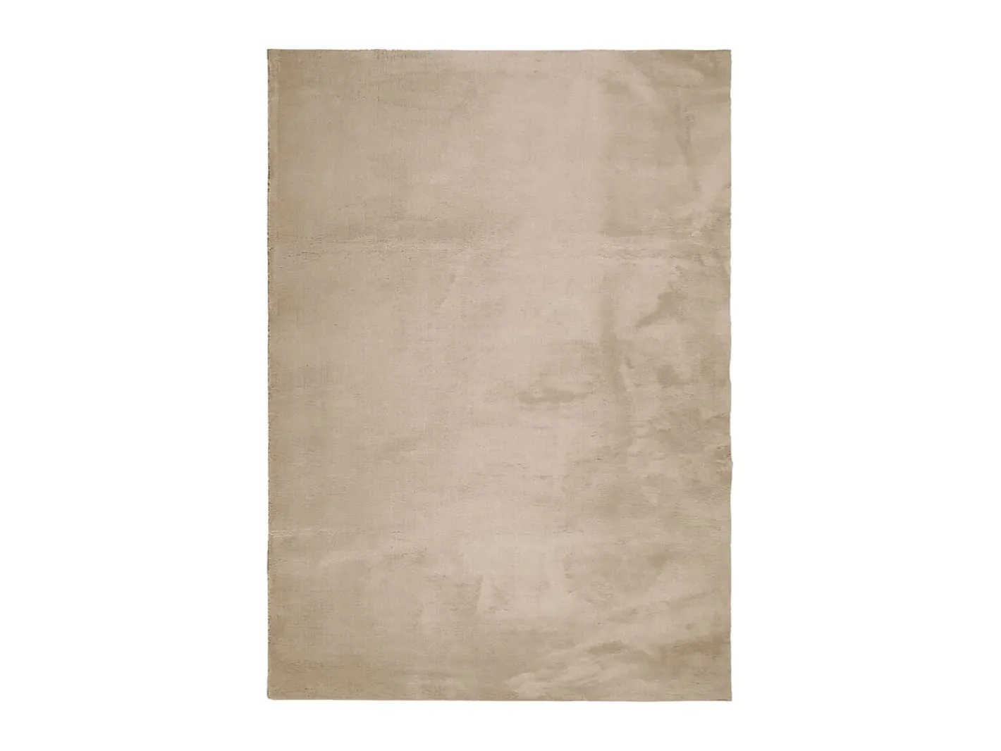 Clearance Alfombra de pelo corto suave lavable HUARTE arena 240x340 cm ES54887 Marru00f3n