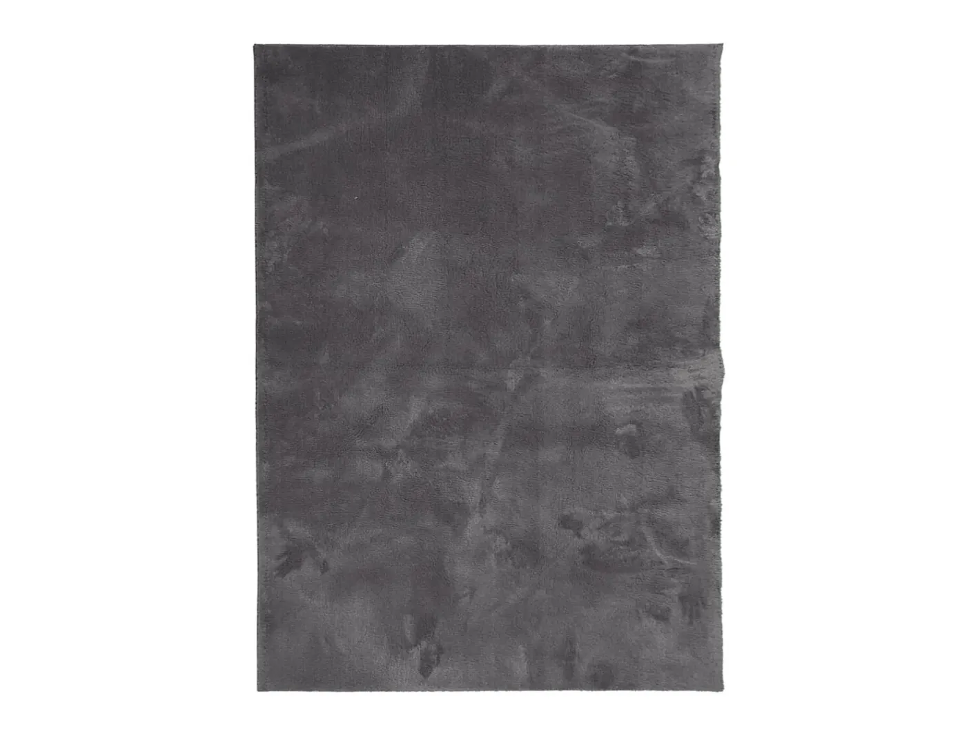 Alfombra de pelo corto suave lavable HUARTE antracita 160x230cm ES19400 Gris antracita Clearance