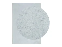 Alfombra de pelo corto suave lavable HUARTE 160x230 cm ES55489 Azul Online
