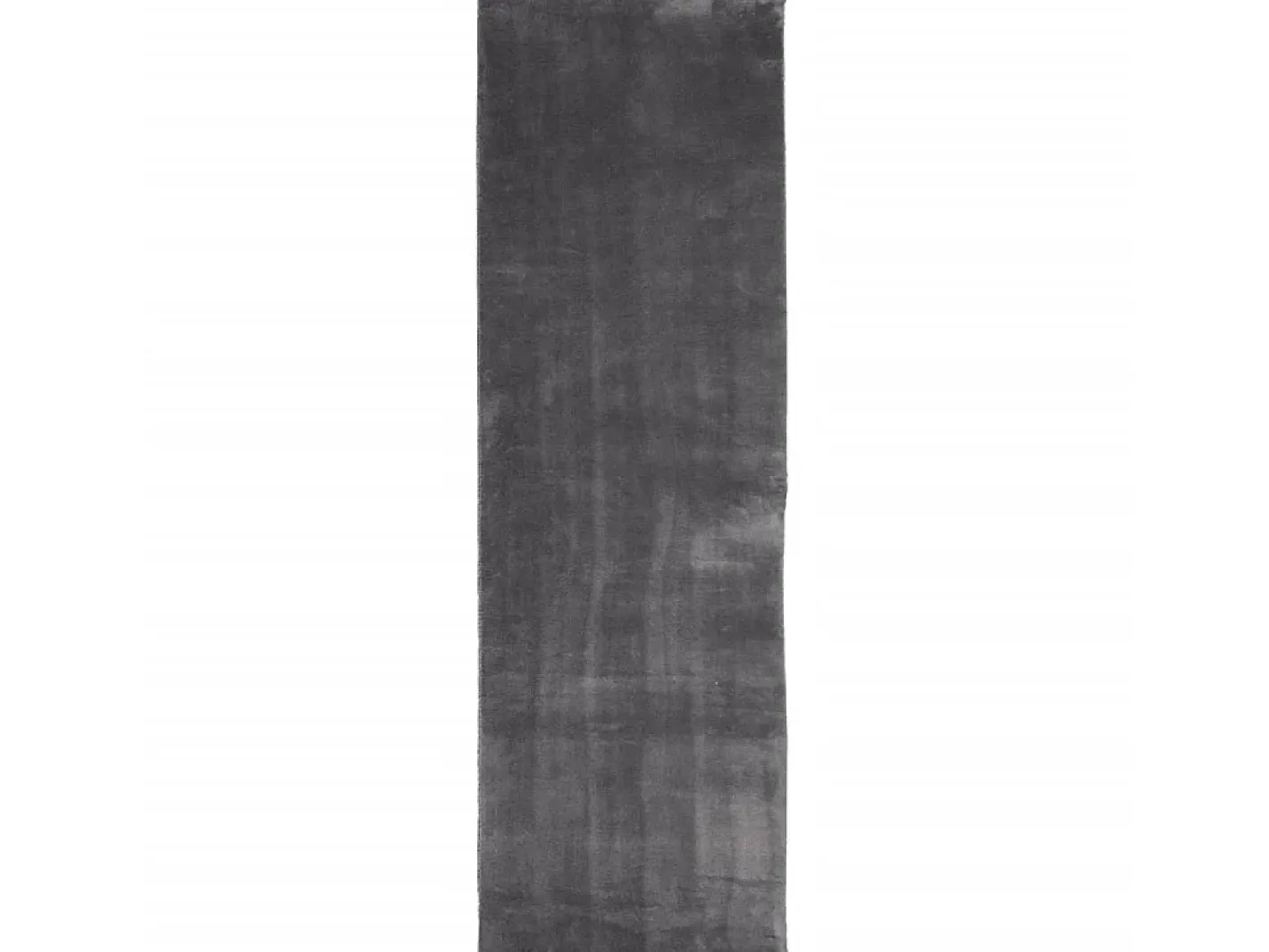 Hot Alfombra de pelo corto suave lavable HUARTE antracita 80x250 cm ES35491 Gris antracita