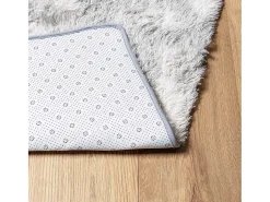 Clearance Alfombra de pelo largo plata NAVARRA 120x170 cm Gris