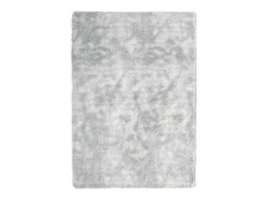 Clearance Alfombra de pelo largo plata NAVARRA 120x170 cm Gris