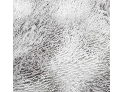 Alfombra de pelo largo plata NAVARRA 200x290 cm Gris Best