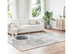 Alfombra de pelo largo plata NAVARRA 200x290 cm Gris Best