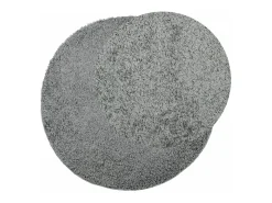 Outlet Clicnbuy Alfombra de pelo largo moderna Ø 120 cm Verde
