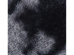 Alfombra De Cocina-Alfombra de pelo largo NAVARRA oscuro 60x100 cm Gris