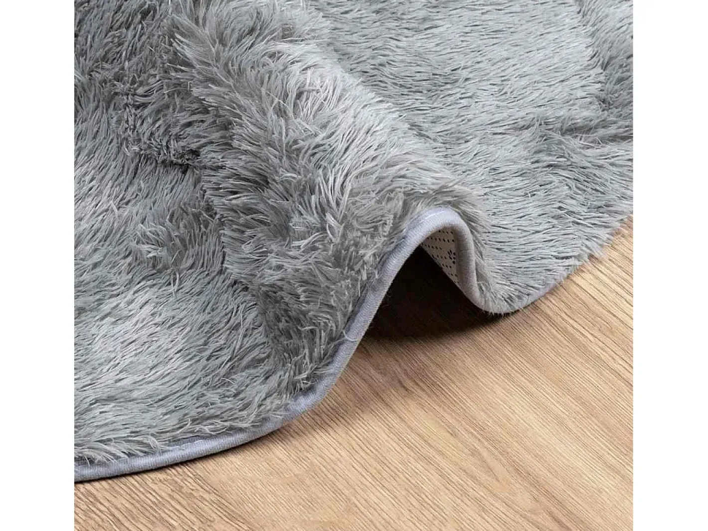 Alfombra de pelo largo NAVARRA claro 200x200 cm Gris Clearance