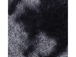Alfombra de pelo largo NAVARRA oscuro 80x150 cm Gris